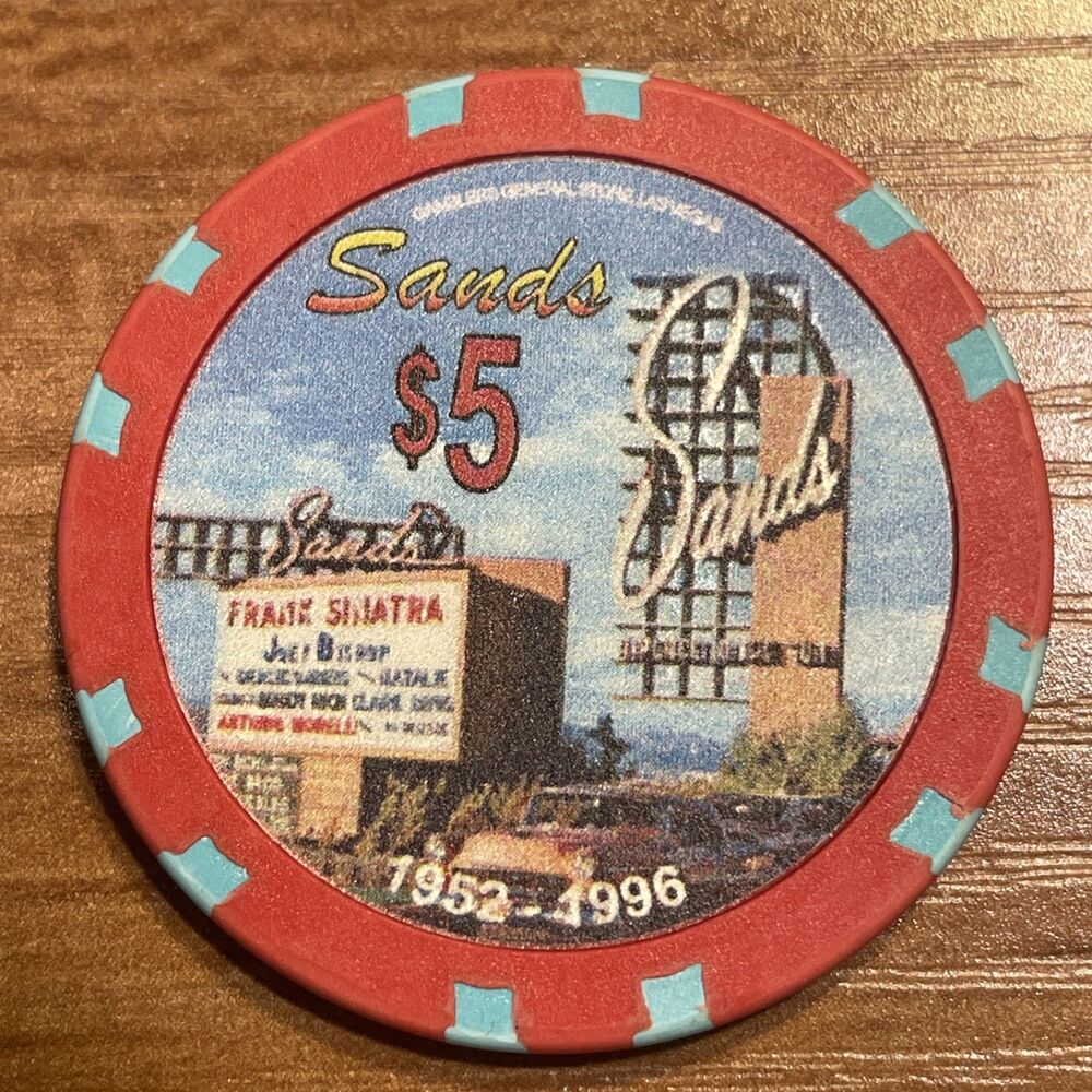 Sands - Lot of *4* Commerative Casino Chips - Las Vegas, Nevada - Picture 4 of 6